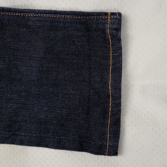 NUDIE BUTTON GRIM TIM ORGANIC DRY NAVY JEAN - Picture 2 of 14